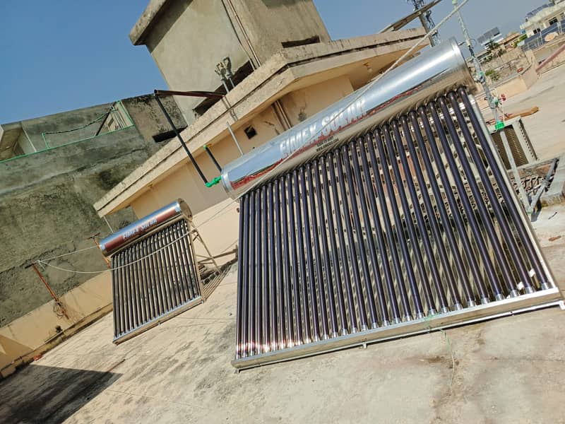 Experience Solar Water Heating with Eimex Hybrid solar Geysers 1