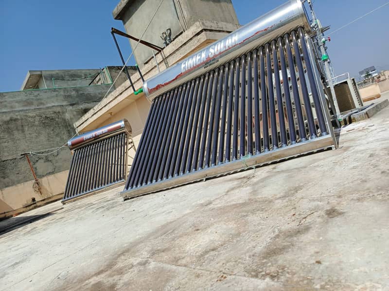 Experience Solar Water Heating with Eimex Hybrid solar Geysers 2