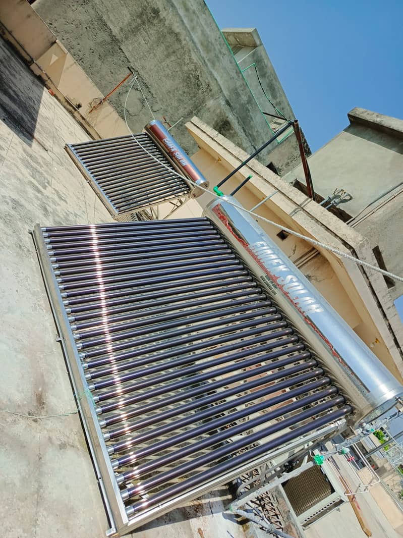 Experience Solar Water Heating with Eimex Hybrid solar Geysers 5