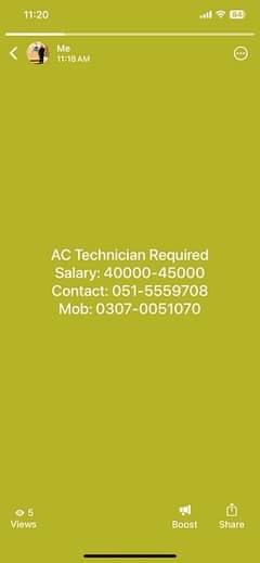 AC Technician