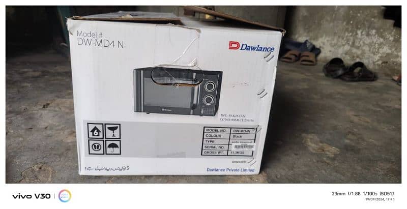 Dawlance model DW-MD4 N 7