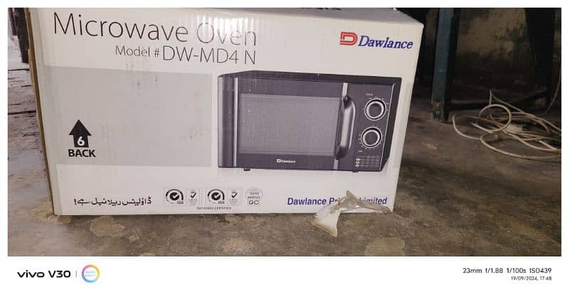 Dawlance model DW-MD4 N 8