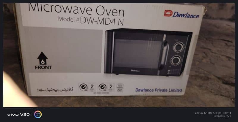 Dawlance model DW-MD4 N 10