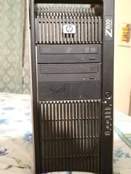 HP Z800 Workstation Dual X5690 24 cores 48 threads 1