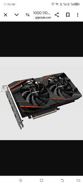 Gigabyte RGB RX 580 8gb Gaming DDR5 256Bit (03218876152) 1