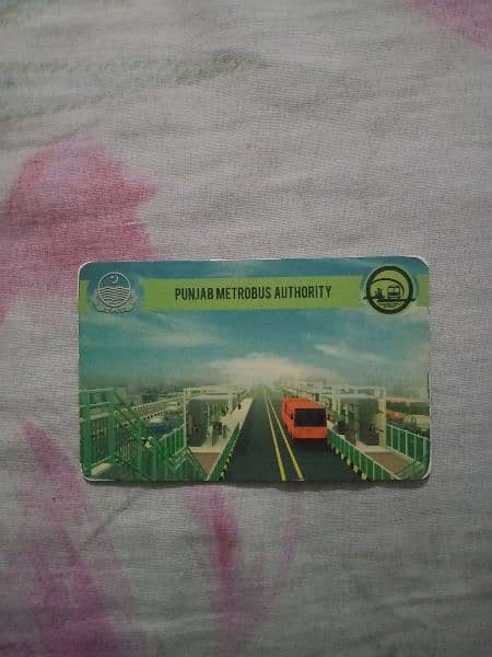 Metro bus Card 1