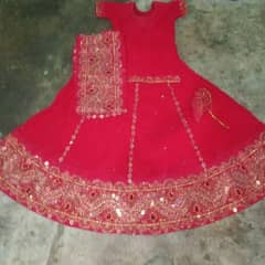 bride wedding sharara  Available for urgent sale