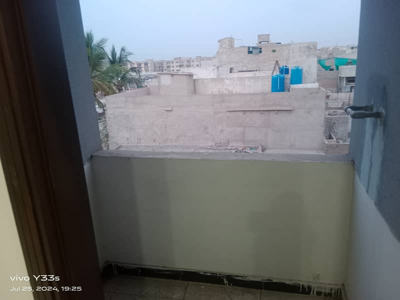 2 BED + 1 LOUNCH FLAT FOR SALE IN NEW BUILDING AZIZ CLASSIC CORNER SECTOR 5C/2 NORTH KARACHI 4