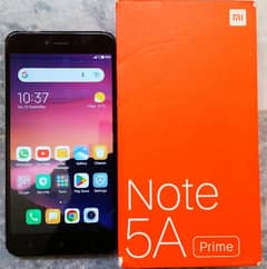 Mi redmi note 5A prime 10/10 new condition