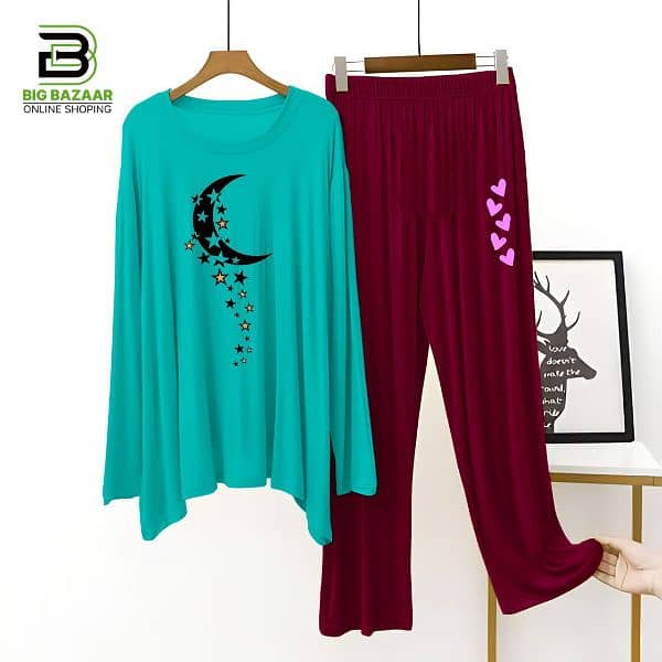 *Lounge Wear New Category With Printed Trouser*

Fabric:  (Fine Jersey 4