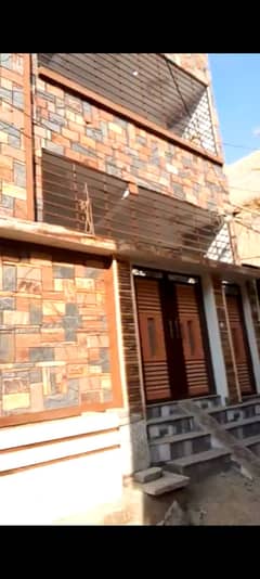 NEW CONSTRUCTION GROUND + 1 R. C. C HOUSE FOR SALE IN SECTOR 5A-1 NORTH Karachi.