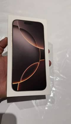 I phone 16 pro max 256GB