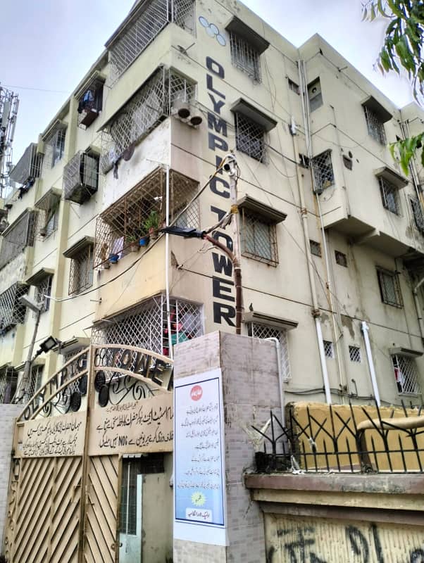 CHANCE DEAL APARTMENT FOR SALE IN GULSHAN E IQBAL 11 1