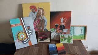 hand made paintings for sale all for 30k