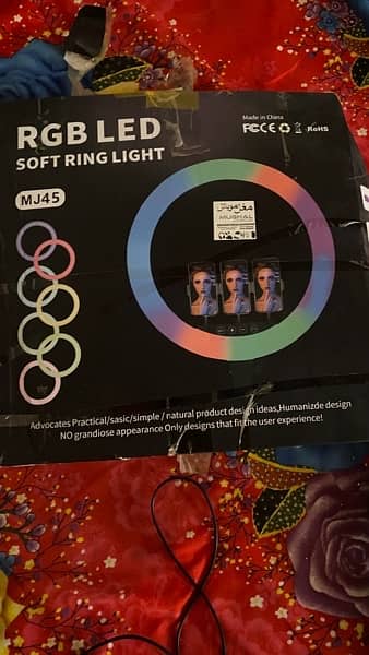 RGB LED SOFT RING LIGHT  (MJ45) 7