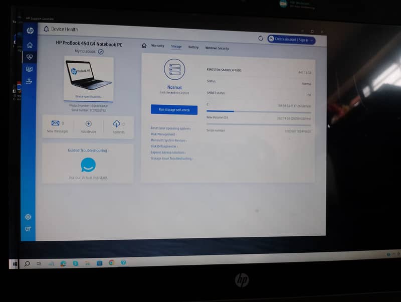 Hp ProBook 450 g4 i7 7th gen 16gb ram 1