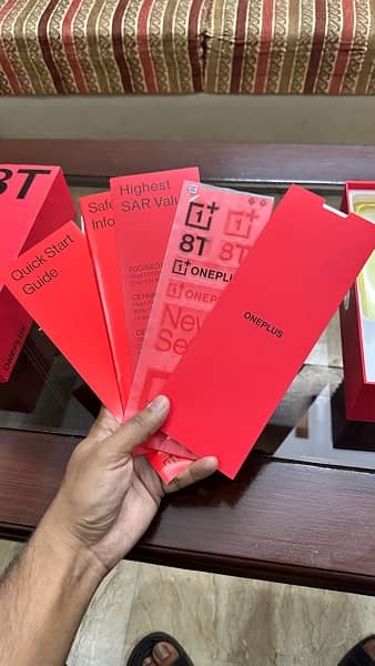 one plus 8t 12/256gb official PTA local warranty 5