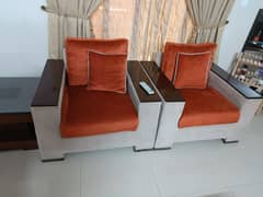 7 Seater Sofa with 3 Tables 0