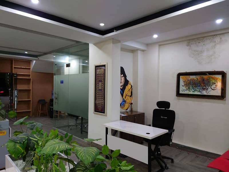 10 Marla Ground Floor Office For Rent in Johar Town 3