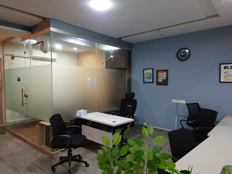 10 Marla Ground Floor Office For Rent in Johar Town 6