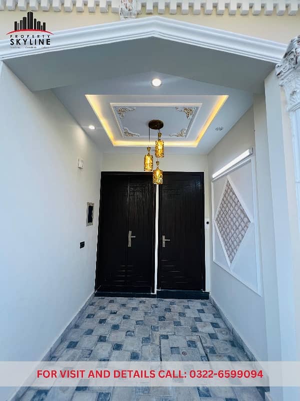 Ultra Luxury 3 Marla Spanish House for Sale at Al-Kabir Town Phase 2 Lahore 1