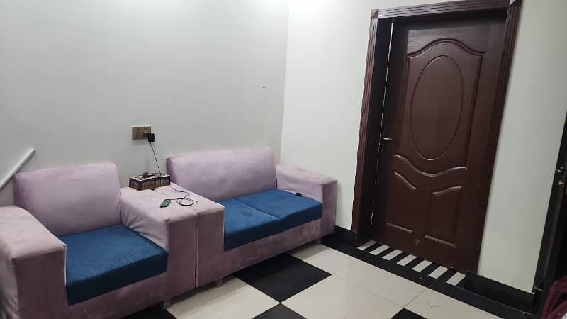 5 Marla full furnished uper portion available for rent in Rafi blcok 3