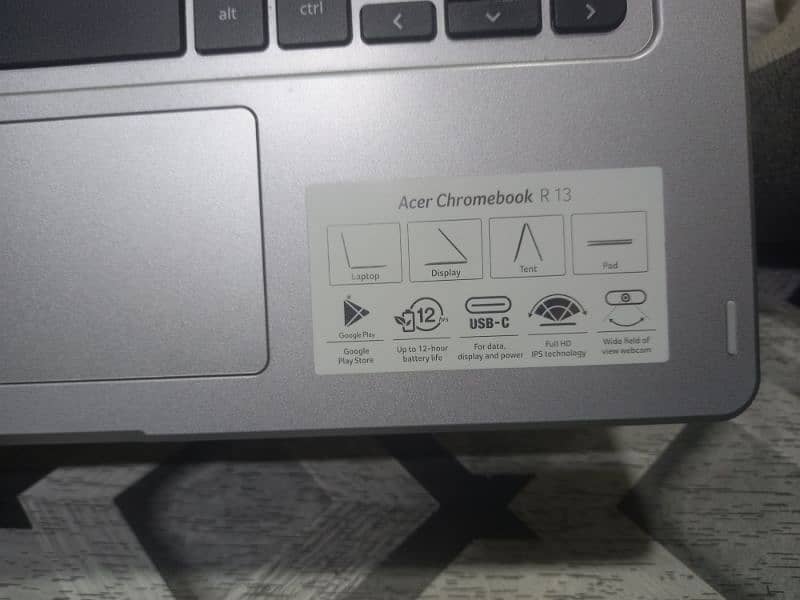 Chromebook Acer R13 x360 Touchscreen RS=25999 5