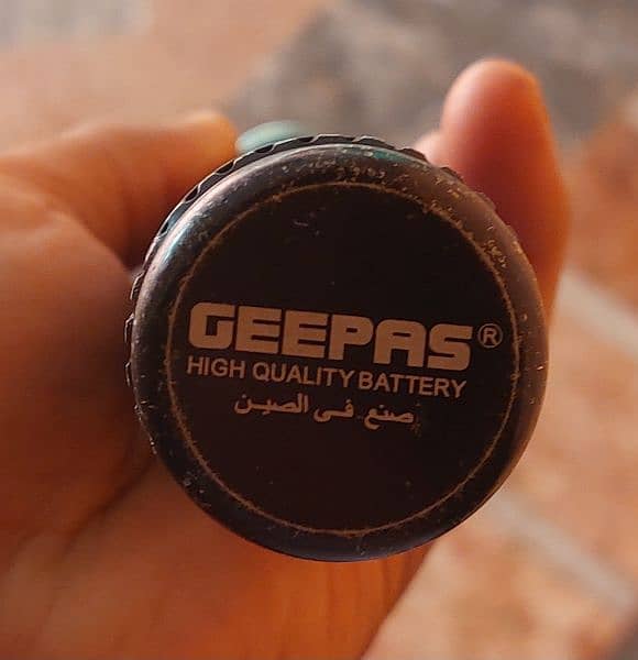 Geepas Battery 1