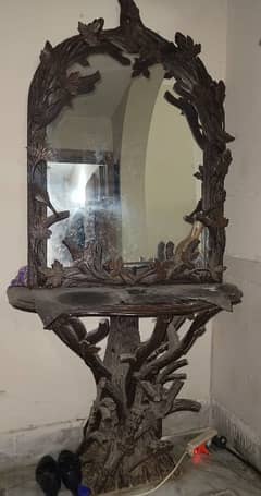 wall hanging mirror and stand 0