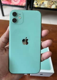 iPhone 11 128 GB full box call number 03303953489 0