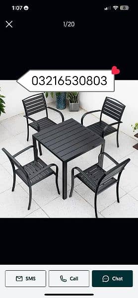 outdoor garden Rattan furniture restaurant furniture 5