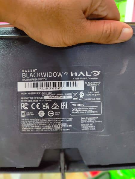 Razer BlackWidow V3 Halo Infinite Edition 10/10 Condition 2