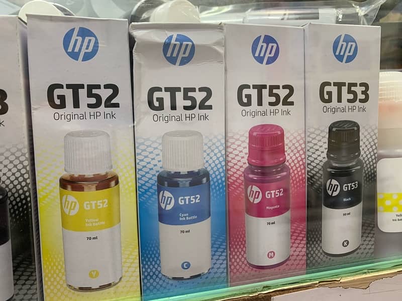 HP GT52 GT53 Genuine Ink 0