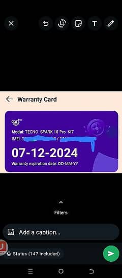 tecno spark 10 pro model K17 box charger bi ha 0