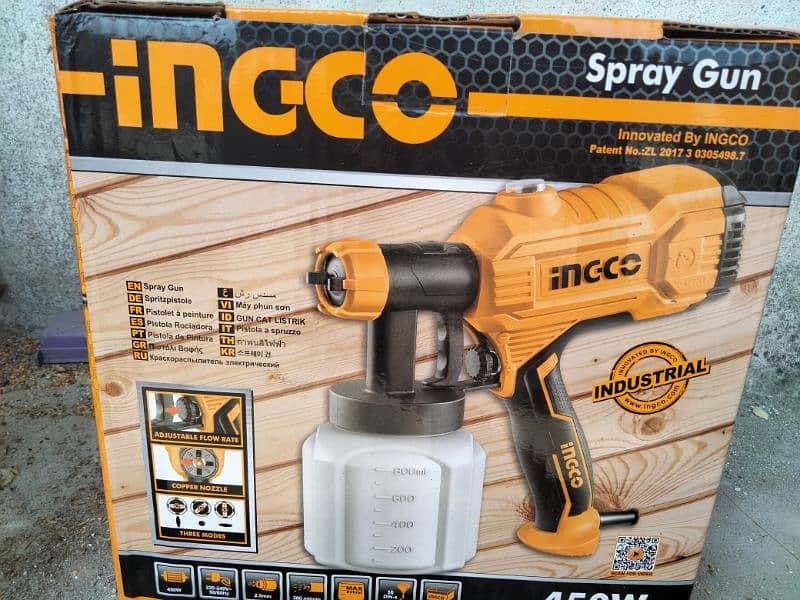 INGCO BRAND SPRAY GUN PAINT FOR SALE 1