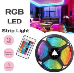 RGB LED Strip Lights 15 Feet Waterproof Color Changing Remote Control