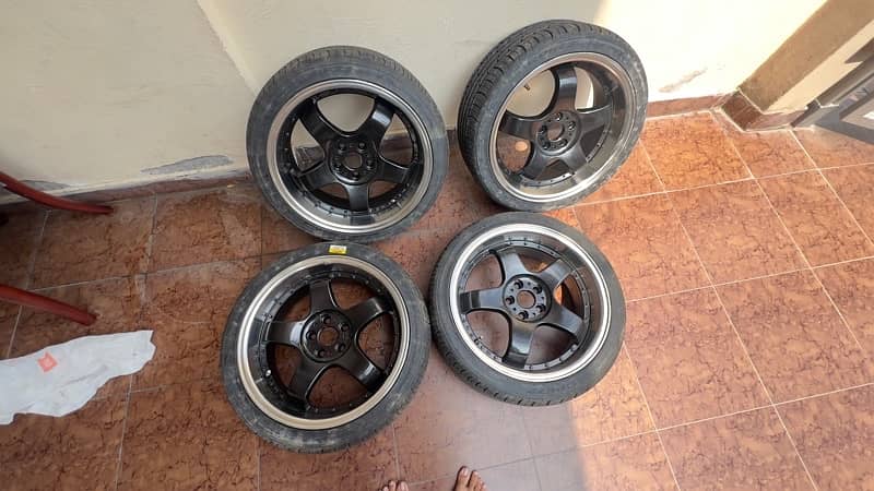 Rim and tyre brand new tyre for sale 1