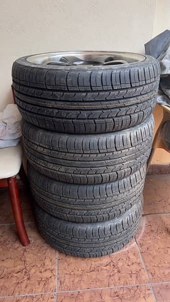 Rim and tyre brand new tyre for sale 2