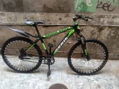 gerik bicycle 10/10 new condition urgent sale price is negotiable