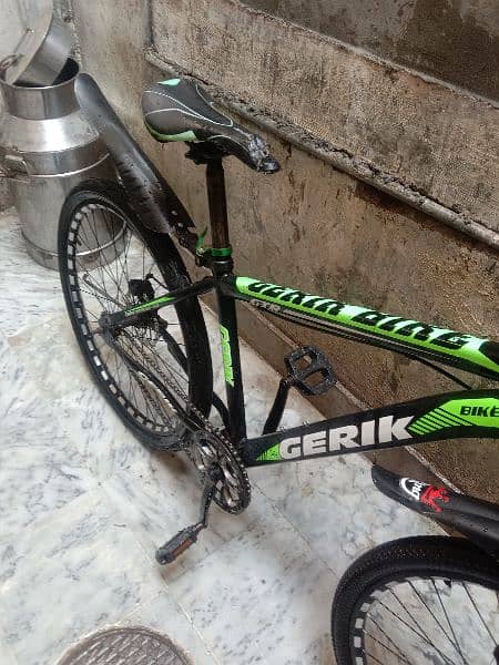 gerik bicycle 10/10 new condition urgent sale price negotiable 4