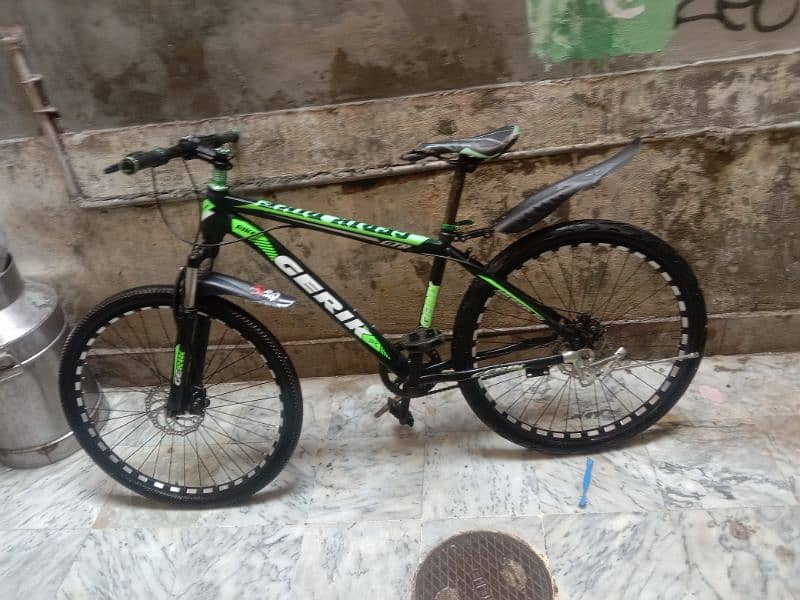 gerik bicycle 10/10 new condition urgent sale price negotiable 11