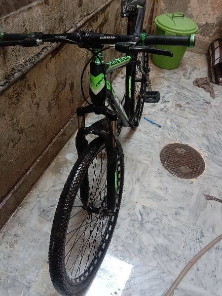 gerik bicycle 10/10 new condition urgent sale price negotiable 13