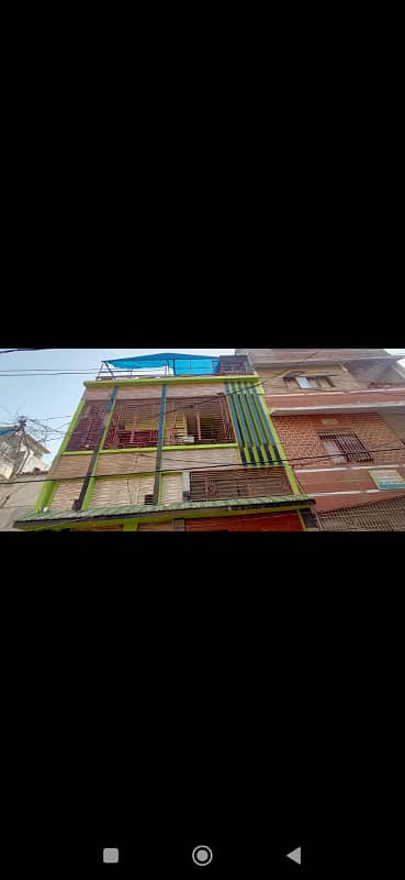 SECTOR 5-C/1 NEW BEAUTIFUL G+2 HOUSE, OY 04 YRS OLD, NORTH KARACHI 13