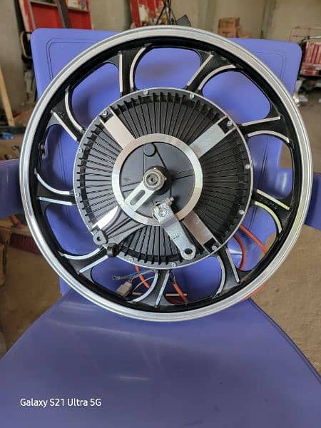 1000watts electric BLDC alloy wheel moter 0