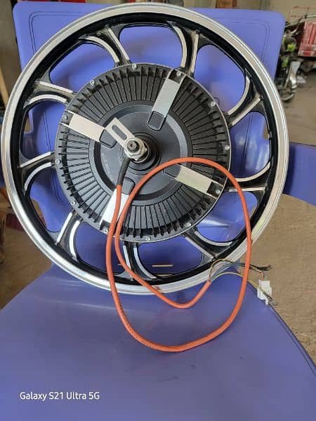 1000watts electric BLDC alloy wheel moter 1