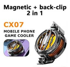 Memo Cx07 Mobile Phone Cooling Fan Universal Magnetic Cooling Radiator