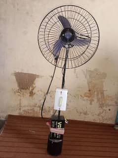 charging fan for sale 2.5 month huwe hai Liye huwe.