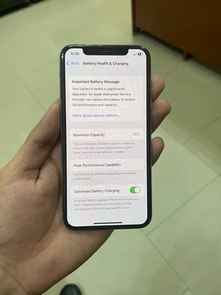 IPhone x 64 GB PTA approved 7