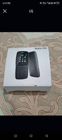 Nokia 106. Not a single day use. Full Box. original battery. original chgr