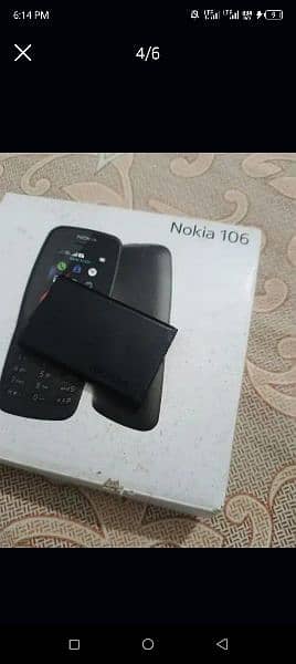 Nokia 106. Not a single day use. Full Box. original battery. original chgr 1